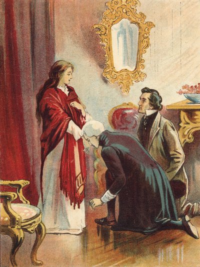 ビクトリア王女、1837年の彼女の加盟のニュースを受け取る 作： English School